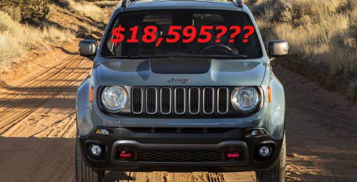 2015 jeep renegade pricing