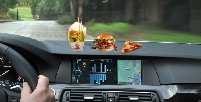 foods to eat while driving