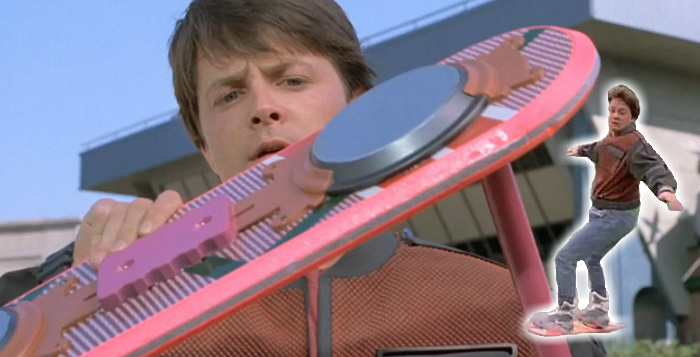 Looks Like Marty Went Back to the Actual Future - Hoverboards Are Almost Here