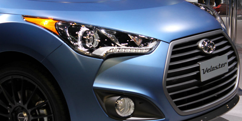 2016 Hyundai Veloster Rally grille