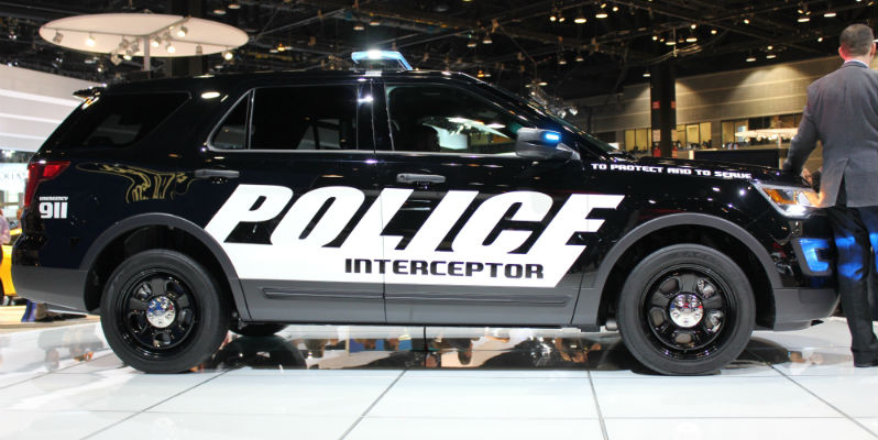 New Ford Police Interceptor Debut Chicago Auto Show