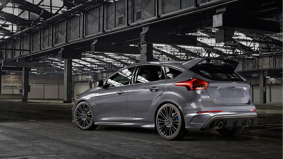 2016 ford focus rs in silver