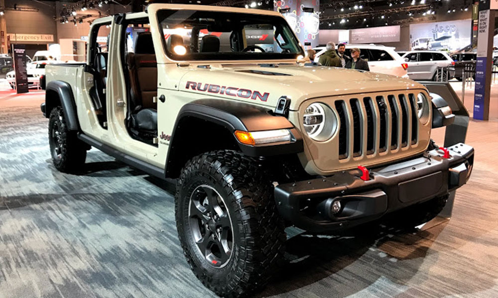 Jeep Gladiator Rubicon 2019 Chicago Auto Show